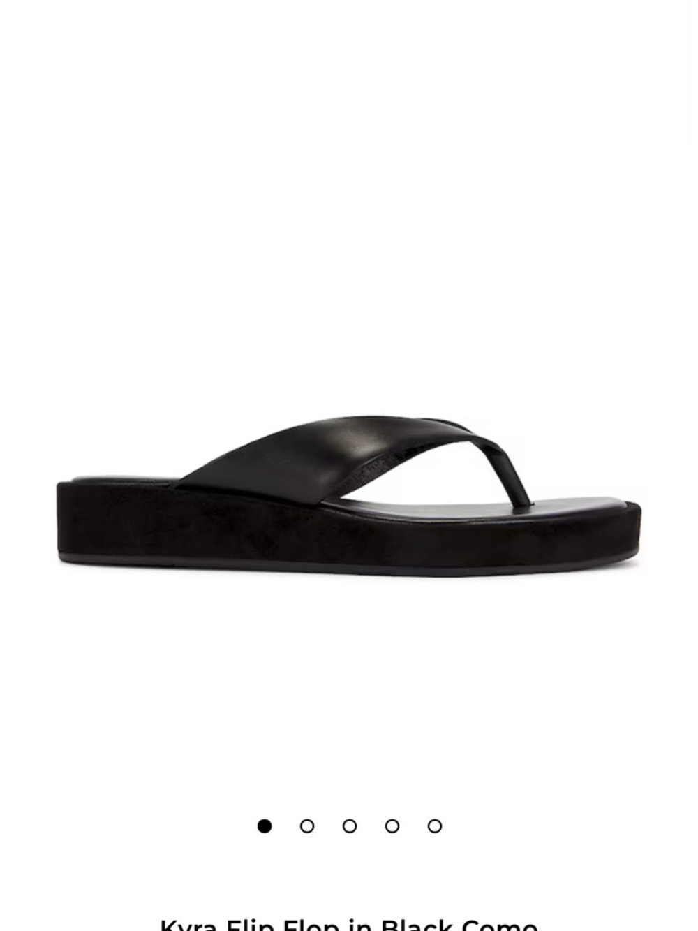 Tony Bianco Ives Sandal in Black Como